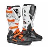 BOTAS SIDI CROSSFIRE 3 SRS - LARANJA FLUO / PRETO / BRANCO